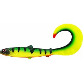 Guma Westin BullTeez Curltail 21cm - Tiger Perch