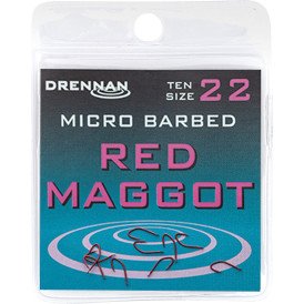 Haczyki Drennan Red Maggot - roz. 16 / 10 szt.