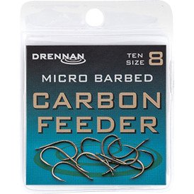 Haczyki Drennan Carbon Feeder - roz. 8 / 10 szt.