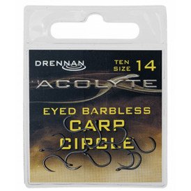 Haczyki bezzadziorowe Drennan Acolyte Carp Circle - roz. 14 / 10 szt.