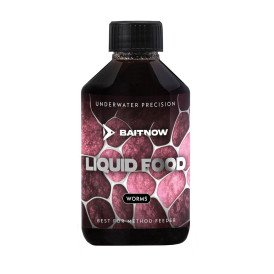 Atraktor w płynie BaitNow Liquid Food 250ml - Białe Robaki