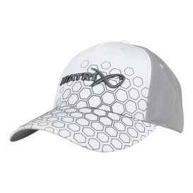 Czapka Matrix Hex Print Baseball Cap - Biała