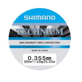 Żyłka Shimano Technium Grey 0,355mm / 600m