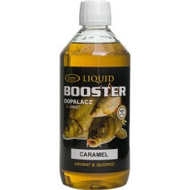 Dodatek do zanęt Lorpio - Liquid Booster Karmel / 0,5L