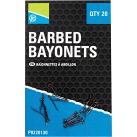Igły do przynęt Preston Barbed Bayonets - 20 szt.
