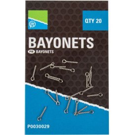 Wkręty do przynęt Preston Bayonets - 20 szt.