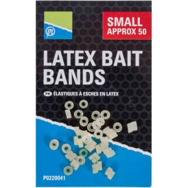 Gumki do pelletu Preston Latex Bait Bands Small - 50 szt.