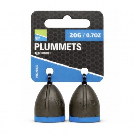 Gruntomierze Preston Plummet 20g - 2 szt.