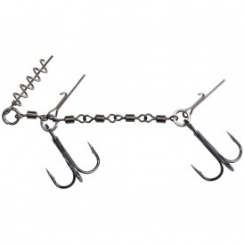 Dozbrojka z krętlików Mikado JAWS Double EVO Stinger HDJ-12-01