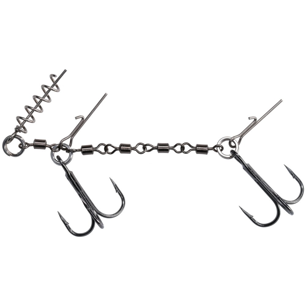 Dozbrojka z krętlików Mikado JAWS Double EVO Stinger HDJ-12-01