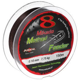 Plecionka Mikado Octa Method Feeder Brązowa 0,10mm / 150m