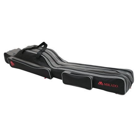 Pokrowiec na wędki Mikado czarny 160cm / 3-komorowy