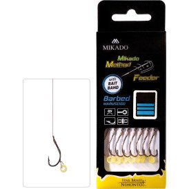 Przypony Mikado Method Feeder Maruseigo / plecionka / gumka / hak 8