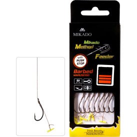 Przypony Mikado Method Feeder Maruseigo / plecionka / push stop / hak 12