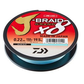 Plecionka Daiwa J-Braid Grand X8 Island Blue 0,10mm / 135m