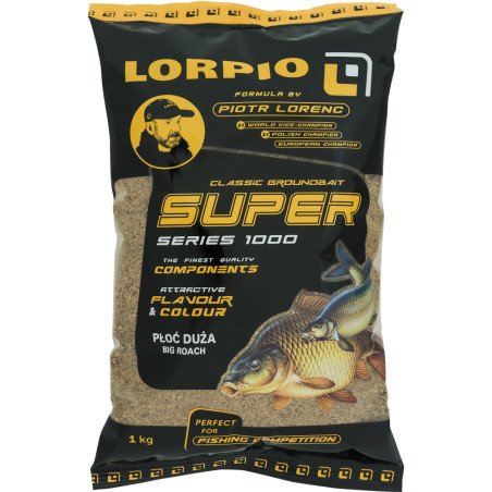 Zanęta Lorpio Super Płoć Duża - 1000g