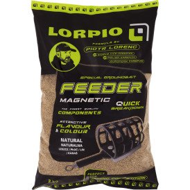 Zanęta Lorpio Feeder Magnetic Natural - 2000g
