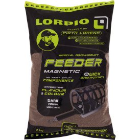 Zanęta Lorpio Feeder Magnetic Ciemna - 2000g