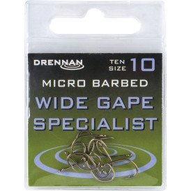 Haczyki Drennan Wide Gape Specialist - roz. 14 / 10 szt.