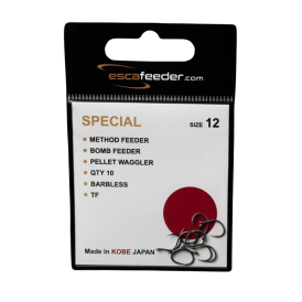 Haczyki bezzadziorowe Esca Feeder Special - roz. 14 / 10 szt.