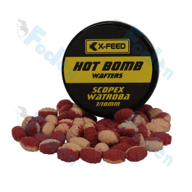 Waftersy X-Feed Hot Bomb - Scopex Wątroba