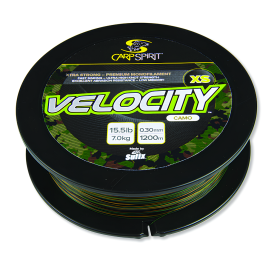 Żyłka Carp Spirit Velocity XS Camo 0,30mm / 1200m
