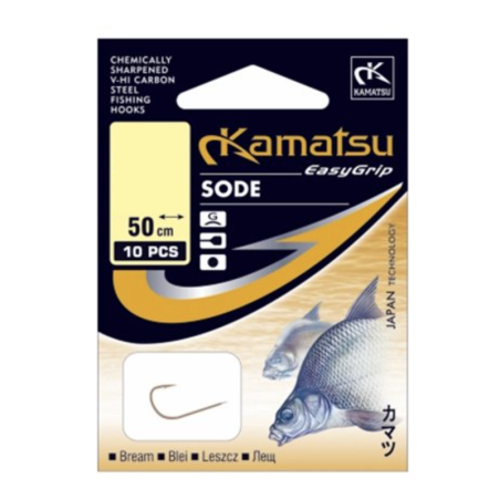 Przypony Kamatsu Sode Leszcz 5201 / 0,16mm / 50cm / hak 6