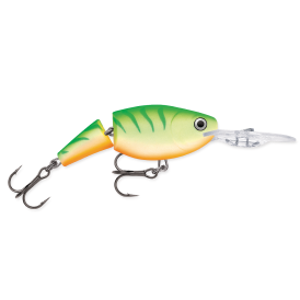 Wobler Rapala Jointed Shad Rap 7cm - Green Tiger UV