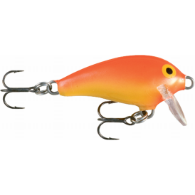 Wobler Rapala Mini Fat Rap 4cm - Gold Fluorescent Red