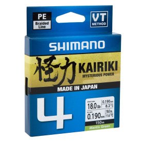 Plecionka Shimano Kairiki 4 Mantis Green 0,16mm / 150m
