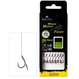 Przypony Mikado Method Feeder MF13 / plecionka / igła / hak 10