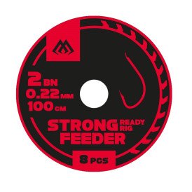 Przypony Mikado Strong Feeder 100cm / 0,18mm / hak 6