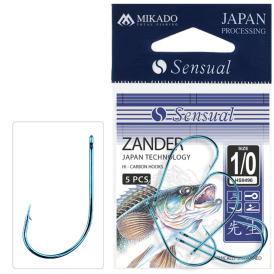 Haczyki Mikado Sensual Zander - roz. 3/0 / 5 szt.