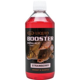 Dodatek do zanęt Lorpio - Liquid Booster Strawberry / 0,5L