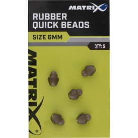 Łączniki Matrix Rubber Quick Bead - 5 szt.