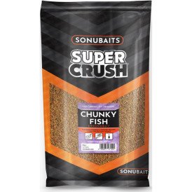 Zanęta Sonubaits Super Crush - Chunky Fish / 2kg