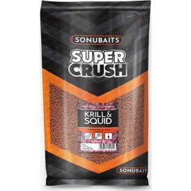 Zanęta Sonubaits Super Crush - Krill & Squid / 2kg