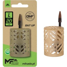 Koszyk do wstępnego nęcenia Mikado Bait Up Q.M.F. - L 20g